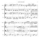 Super Trouper String Quartet scores gallery preview page 3