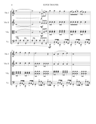 Super Trouper String Quartet scores gallery preview page 4