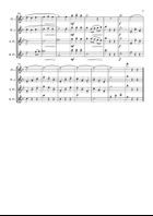 My Favorite Things Flute Quartet scores gallery preview page 3