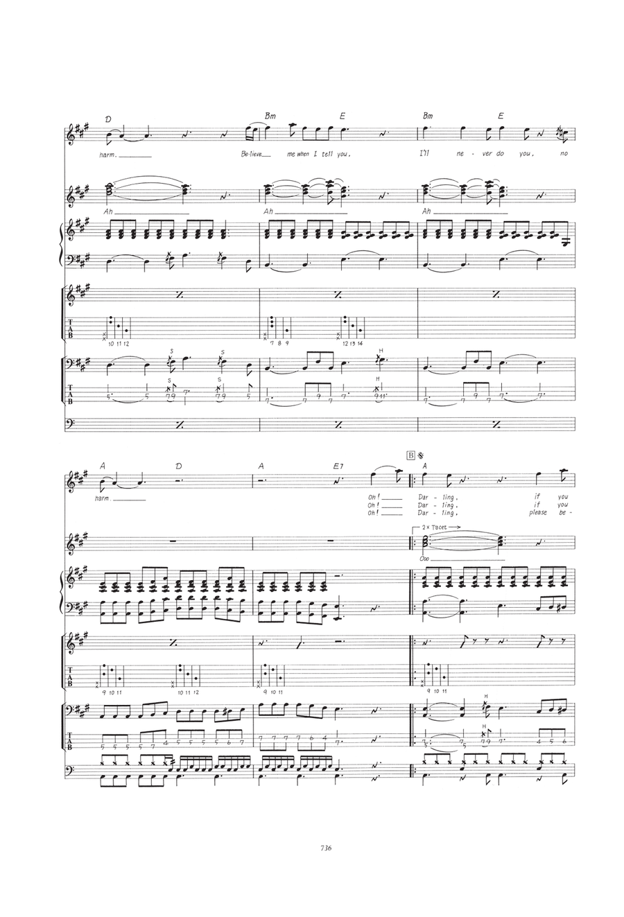Oh! Darling by The Beatles Piano, Vocal, Guitar - Digital Sheet Music page 2