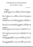 9 Triplet Exercises for Bass shawm