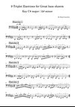 9 Triplet Exercises for Great bass shawm