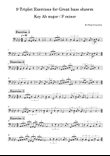 9 Triplet Exercises for Great bass shawm