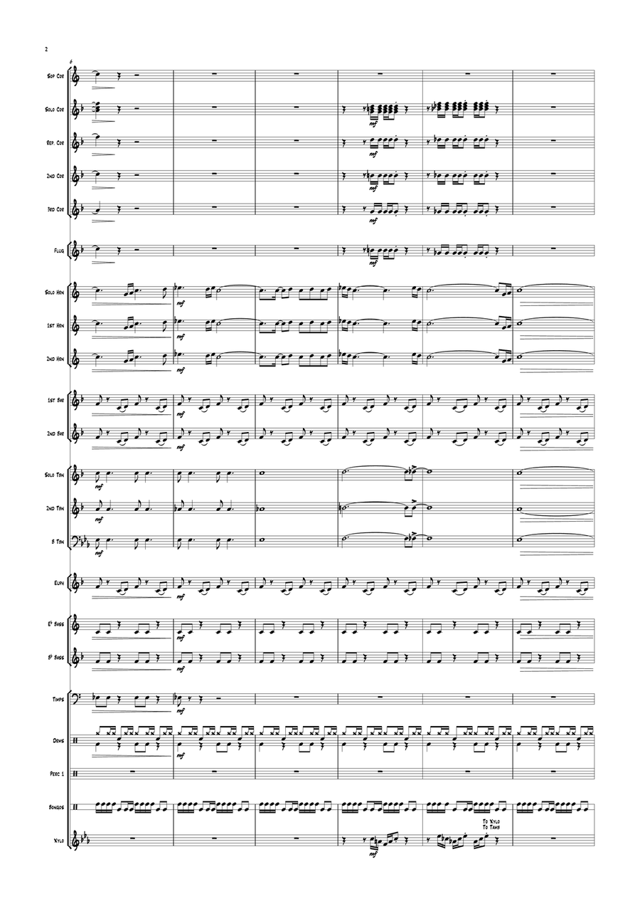Never Can Say Goodbye by Gloria Gaynor Brass Band - Digital Sheet Music page 4