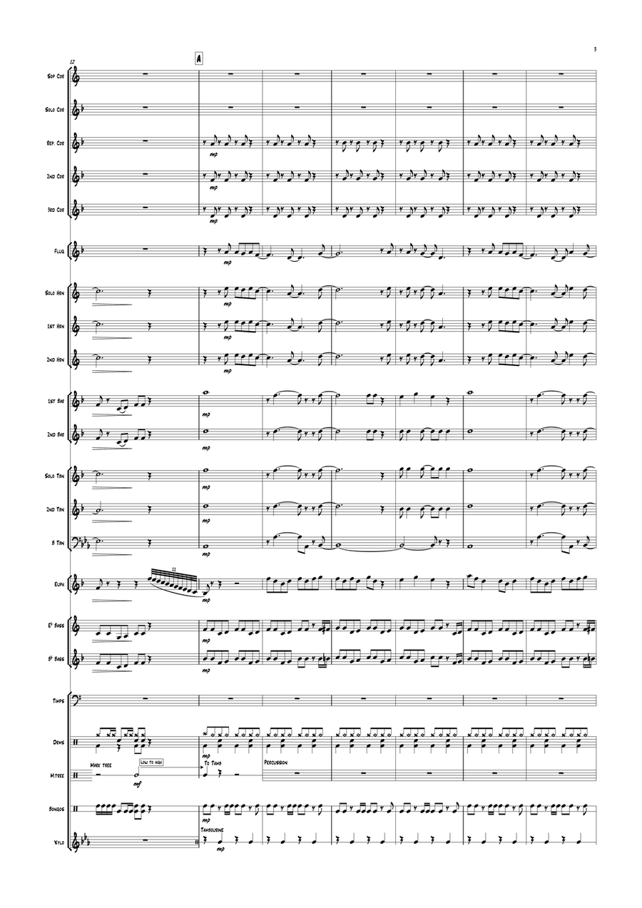 Never Can Say Goodbye by Gloria Gaynor Brass Band - Digital Sheet Music page 5