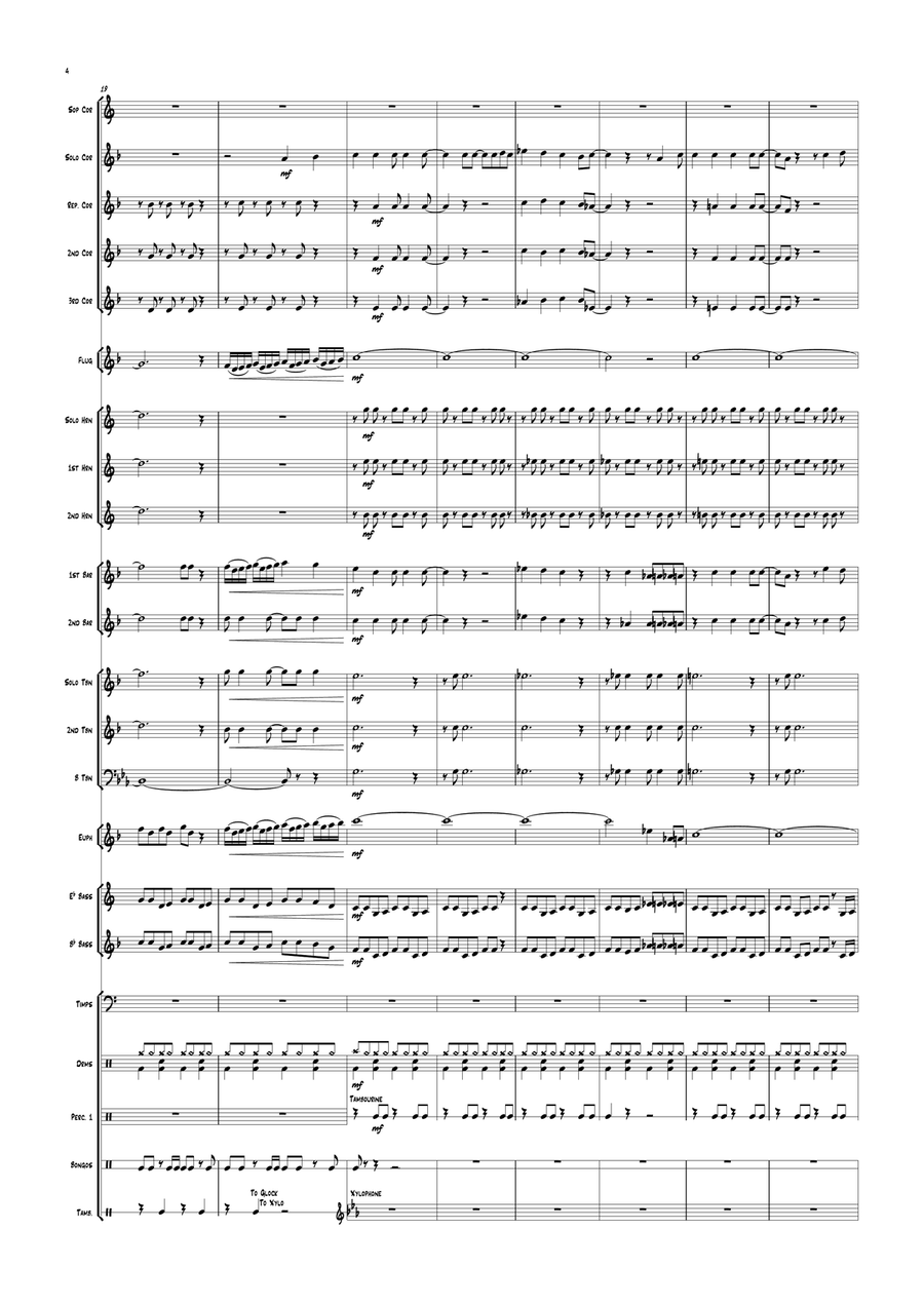 Never Can Say Goodbye by Gloria Gaynor Brass Band - Digital Sheet Music page 6