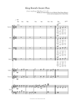 King Herod's Secret Plan (Let All Mortal Flesh Keep Silence) - SATB, violin duet (opt) and piano