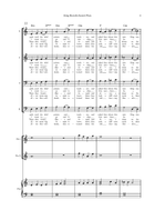 King Herod's Secret Plan (Let All Mortal Flesh Keep Silence) - SATB, violin duet (opt) and piano 4-Part scores gallery preview page 3