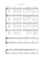 King Herod's Secret Plan (Let All Mortal Flesh Keep Silence) - SATB, violin duet (opt) and piano 4-Part scores gallery preview page 4