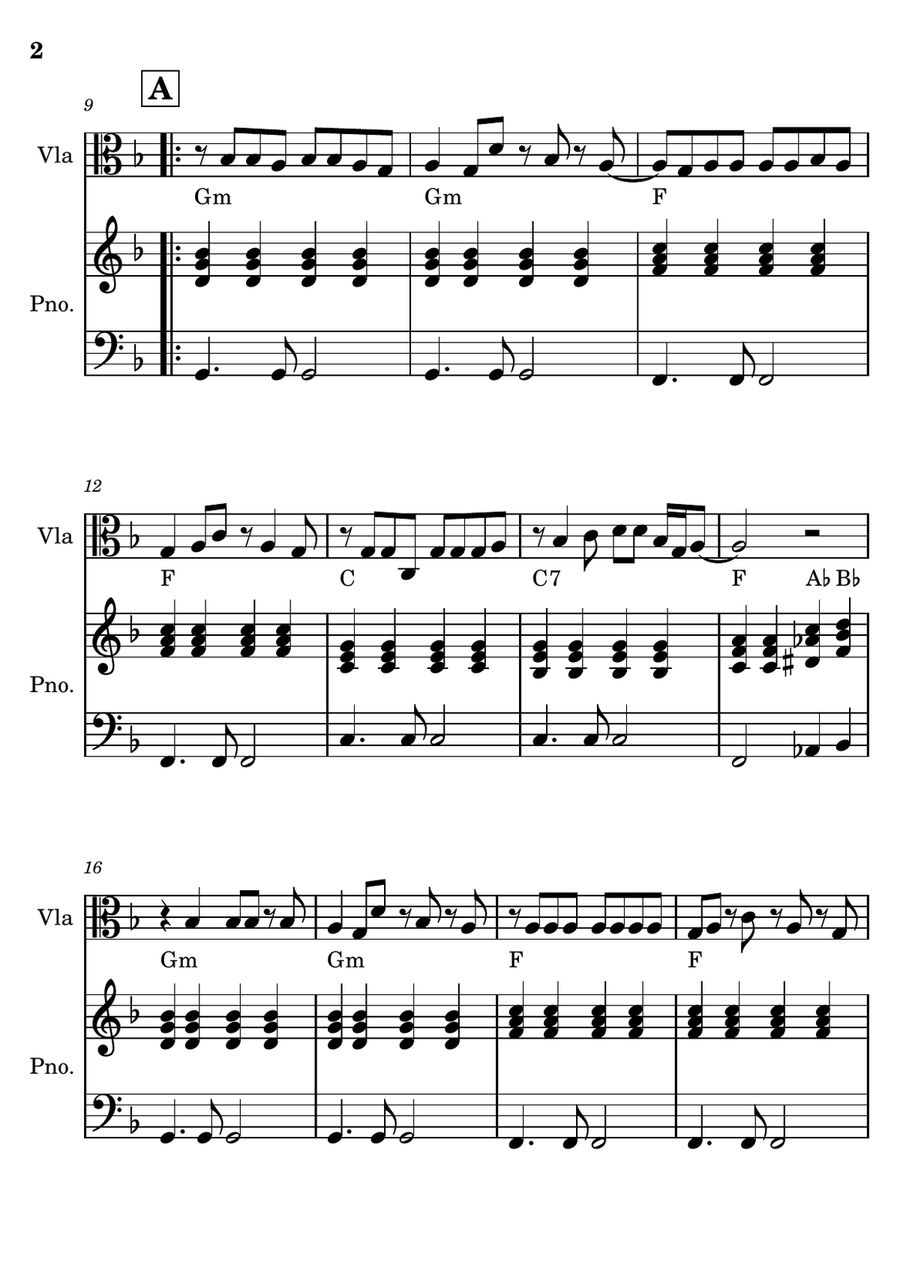 Starman by David Bowie Viola - Digital Sheet Music page 2