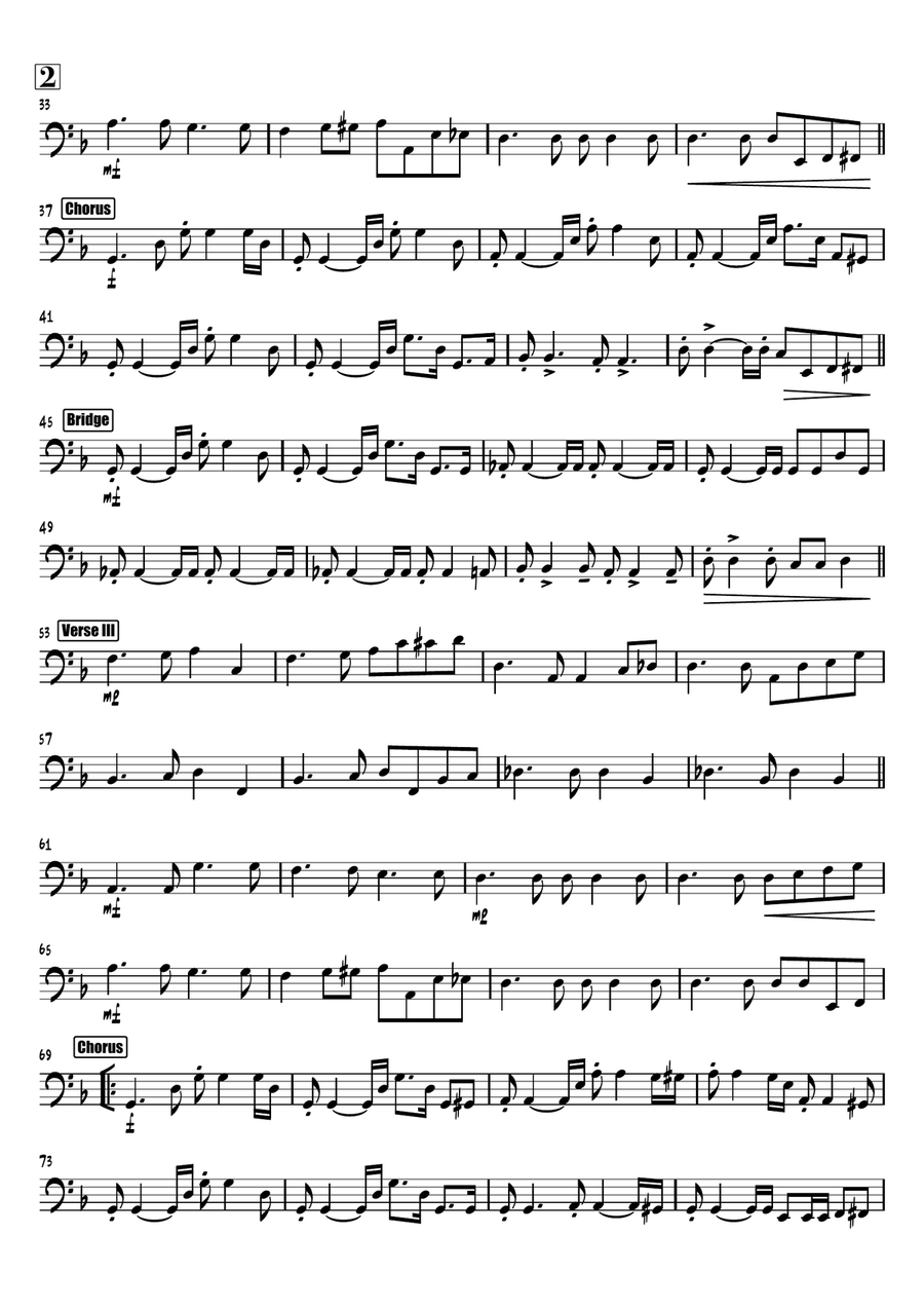 Let's Stay Together by Al Green Acoustic Guitar - Digital Sheet Music page 2