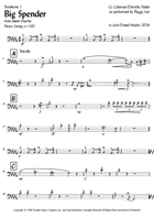 Big Spender Jazz Ensemble scores gallery preview page 3