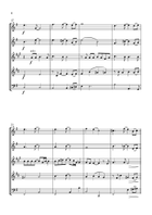 Out Here On My Own Woodwind Quintet scores gallery preview page 4