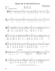Dance Me To The End Of Love (from The Daily Ukulele)