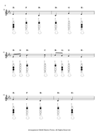 Did You Ever See a Lassie + Beginner Trumpet Fingering Chart (F#3 - C6) B-Flat Trumpet scores gallery preview page 5