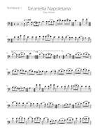 Tarantella Napoletana - Trombone Trio w/ Piano Trombone Trio scores gallery preview page 5