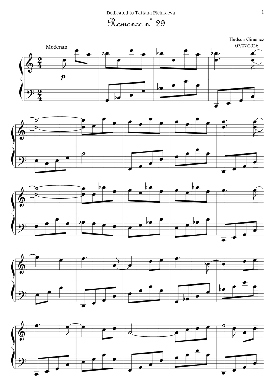 3 Romances - Book 10 Piano Solo - Digital Sheet Music page 4