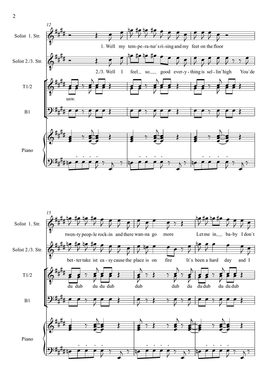 Gimme Some Lovin' by The Spencer Davis Group Piano, Vocal - Digital Sheet Music page 2