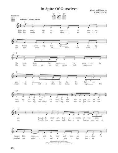 In Spite Of Ourselves (from The Daily Ukulele)