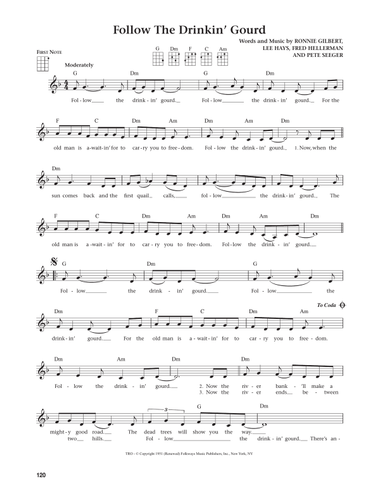 Follow The Drinkin' Gourd (from The Daily Ukulele)
