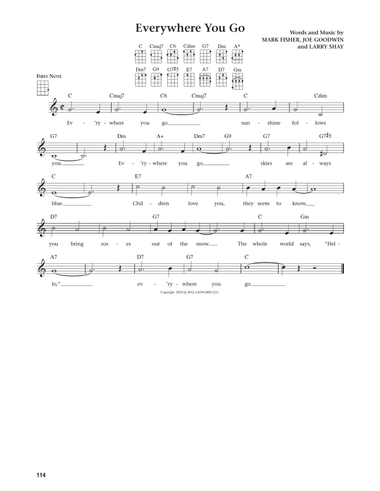 Everywhere You Go (from The Daily Ukulele)