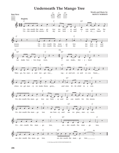 Underneath The Mango Tree (from The Daily Ukulele)