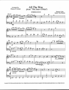 All The Way String Duet scores gallery preview page 3