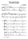 The Lord's Prayer - For SATB Choir and Organ (H. Denman / Lowell Mason)