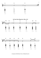Do Your Ears Hang Low + Beginner Trumpet Fingering Chart (F#3 - C6) B-Flat Trumpet scores gallery preview page 4