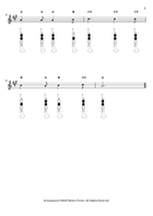 The Itsy Bitsy Spider + Beginner Trumpet Fingering Chart (F#3 - C6) B-Flat Trumpet scores gallery preview page 4