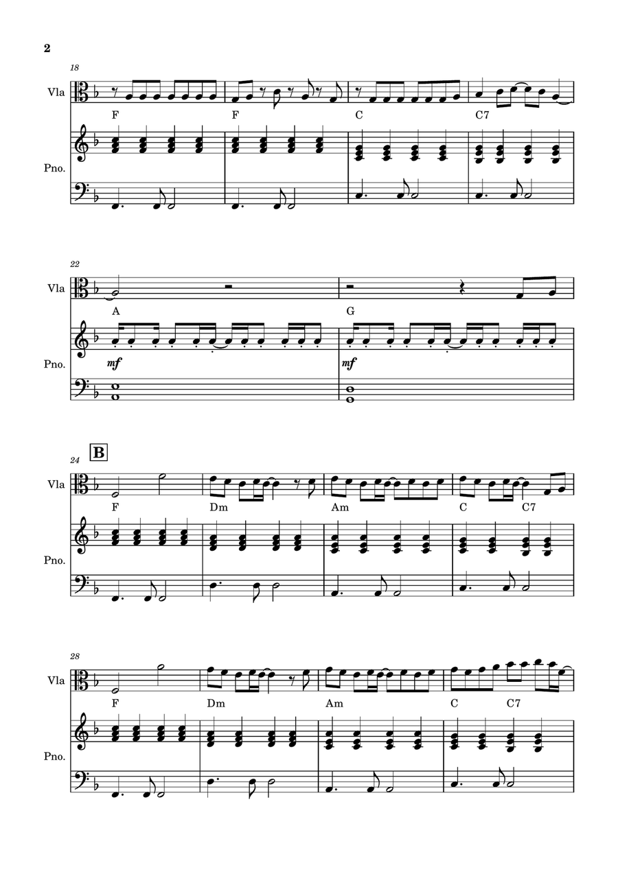 Starman by David Bowie Viola - Digital Sheet Music page 2