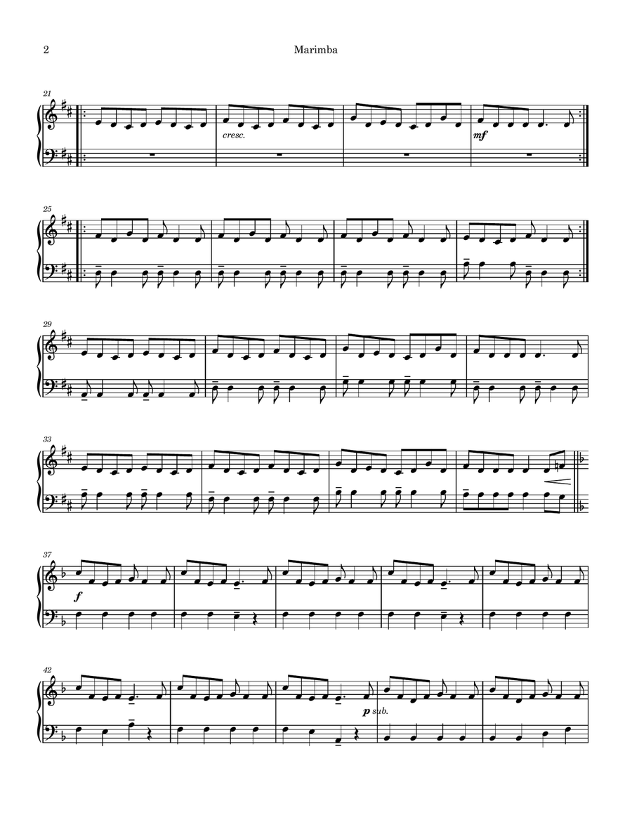 Music For A Found Harmonium by Simon Jeffes Harmonium - Digital Sheet Music page 2