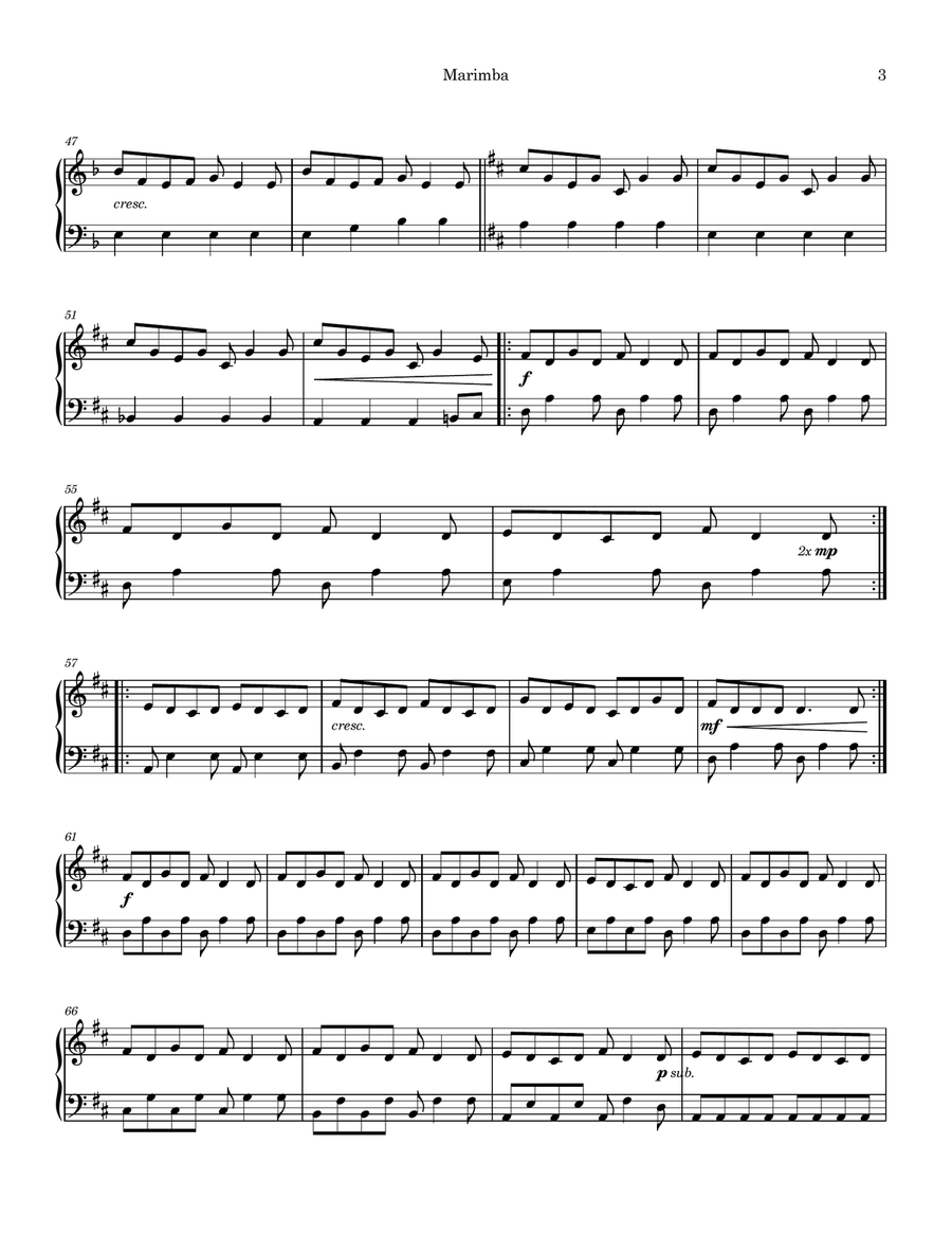 Music For A Found Harmonium by Simon Jeffes Harmonium - Digital Sheet Music page 3