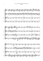 Jesu, Joy of Man's Desiring by Bach for Woodwind Quartet (Flute, Oboe, B-Flat Clarinet and Bassoon) Woodwind Quartet scores gallery preview page 4