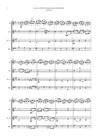 Jesu, Joy of Man's Desiring by Bach for Woodwind Quartet (Flute, Oboe, B-Flat Clarinet and Bassoon) Woodwind Quartet scores gallery preview page 5