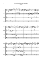 Jesu, Joy of Man's Desiring by Bach for Recorder Quartet (SATB) 4-Part scores gallery preview page 5