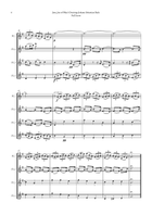 Jesu, Joy of Man's Desiring by Bach for Flute Quartet (4 Flutes) Flute Quartet scores gallery preview page 6