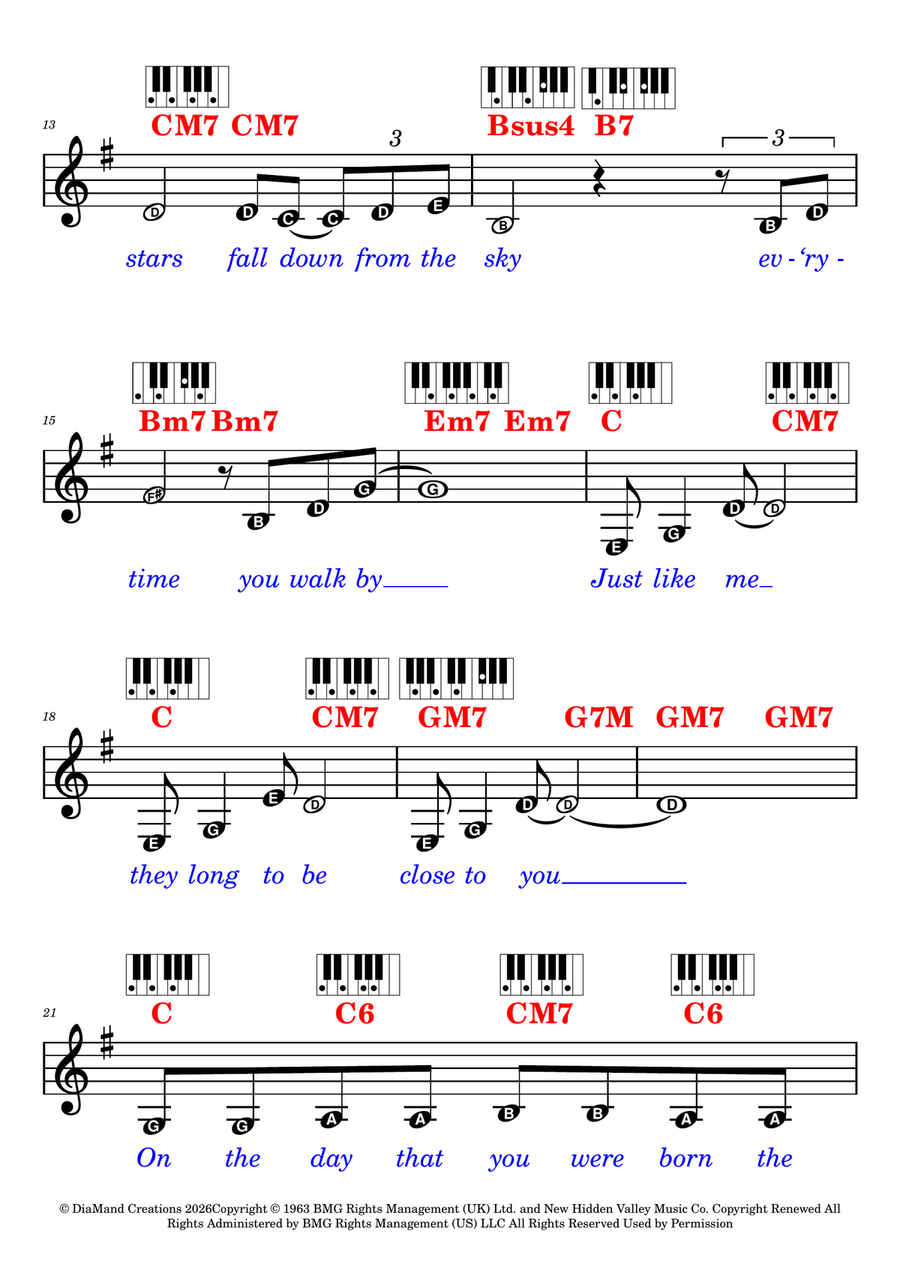 (They Long To Be) Close To You by The Carpenters Piano - Digital Sheet Music page 2
