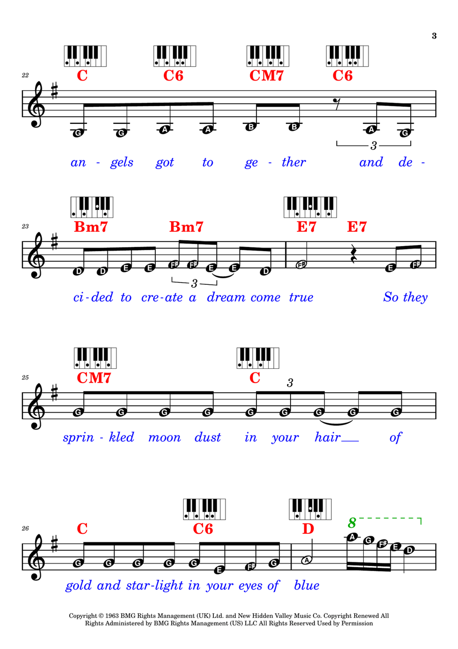 (They Long To Be) Close To You by The Carpenters Piano - Digital Sheet Music page 3