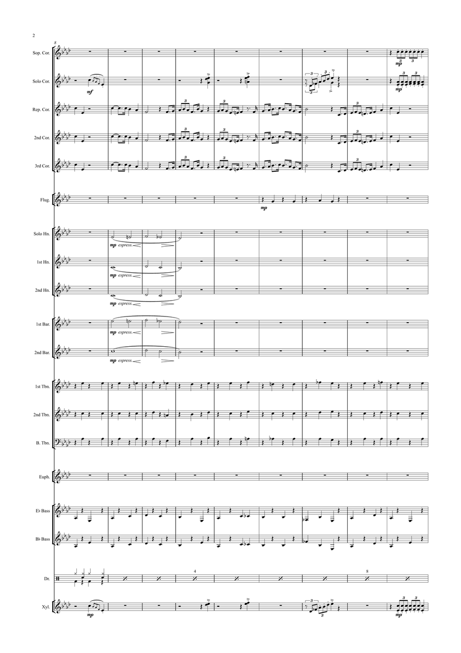 It's Beginning To Look A Lot Like Christmas by Perry Como Brass Band - Digital Sheet Music page 2