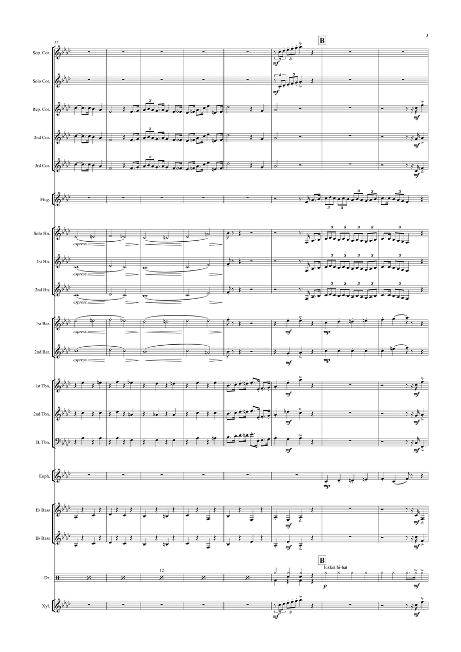 It's Beginning To Look A Lot Like Christmas by Perry Como Brass Band - Digital Sheet Music page 3