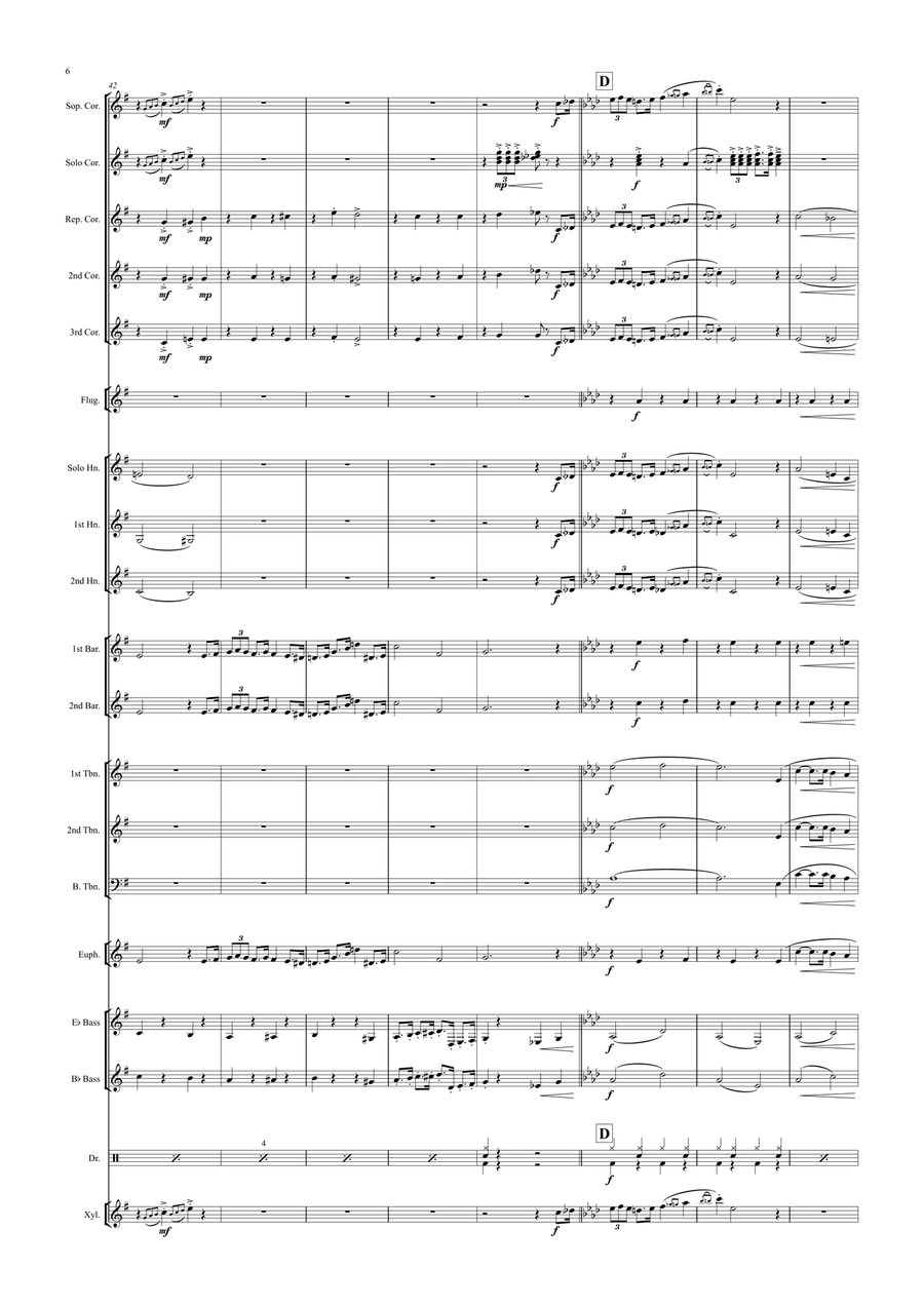 It's Beginning To Look A Lot Like Christmas by Perry Como Brass Band - Digital Sheet Music page 6