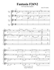Guthrie: Fantasia F26N2 for French Horn Quartet