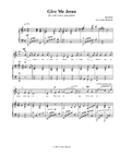 Give Me Jesus (solo)