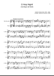 O Holy Night! - Arranged for A. Rec. and Flute.