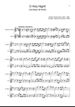 O Holy Night! - Arranged for S. Rec. and Flute.