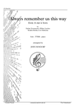 Always Remember Us This Way