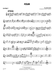 Four (arr. Mike Tomaro) - Alto Sax 2