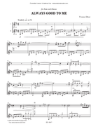 Always Good to Me Guitar Duet scores gallery preview page 3