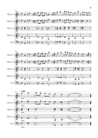 La Marche des Rois Mages - Guitar Quartet or Ensemble Guitar Ensemble scores gallery preview page 3
